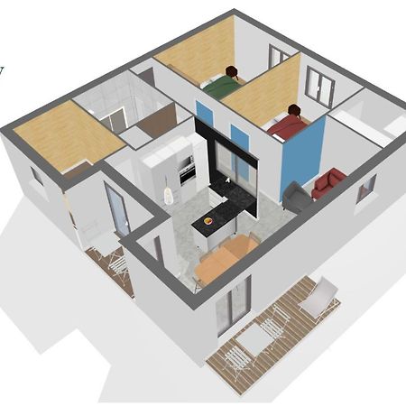 HOMEY MONTAIGNE - New - A 1 min à pied du LAC D'ANNECY - 2 Balcons privés - Appartement avec 2 chambres - Stationnement gratuit toute l'année sauf en été - juin à août Exterior foto