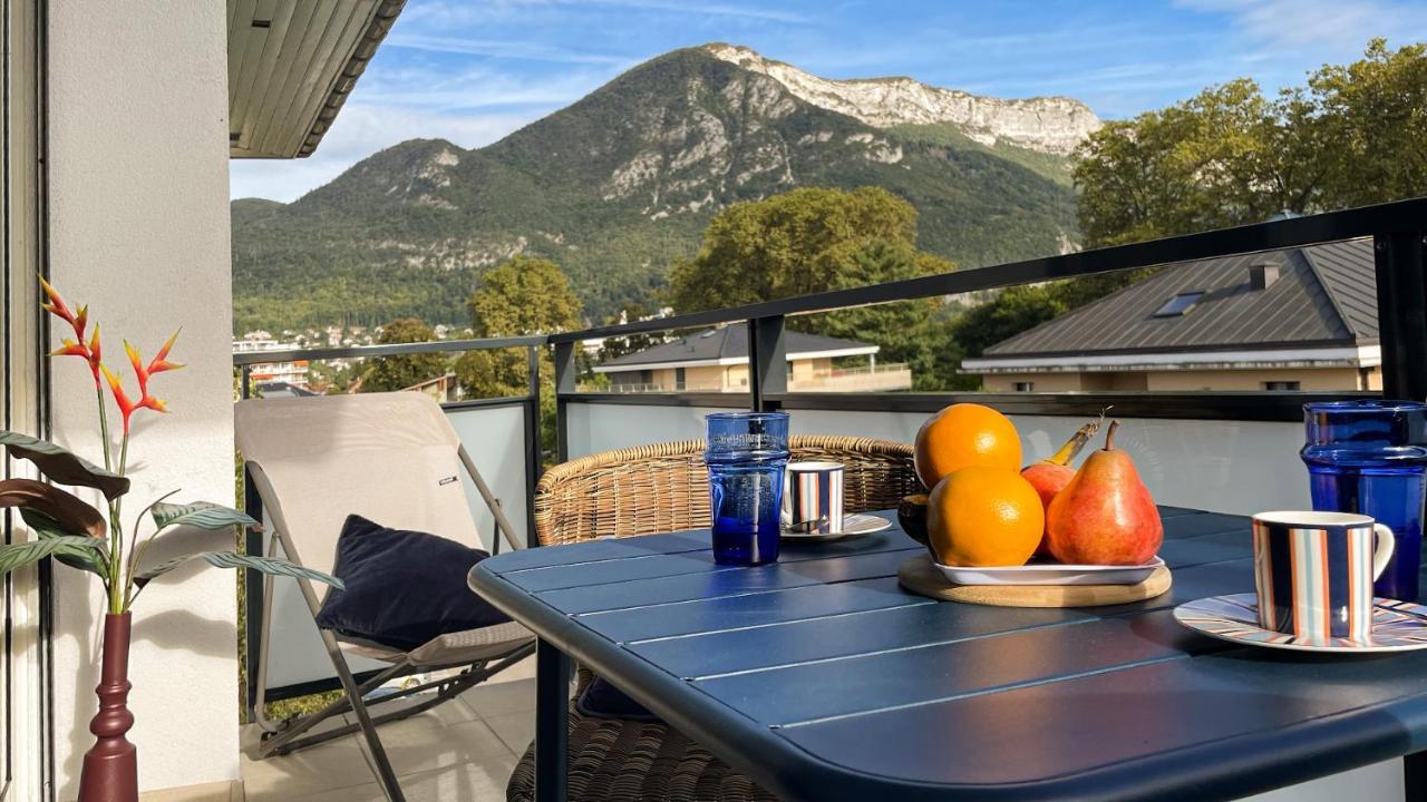 HOMEY MONTAIGNE - New - A 1 min à pied du LAC D'ANNECY - 2 Balcons privés - Appartement avec 2 chambres - Stationnement gratuit toute l'année sauf en été - juin à août Exterior foto