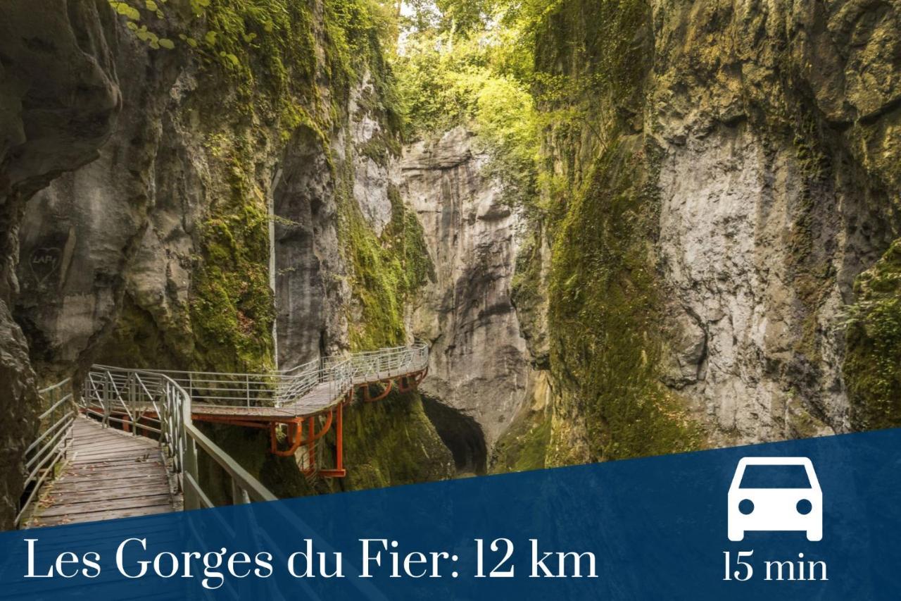 HOMEY MONTAIGNE - New - A 1 min à pied du LAC D'ANNECY - 2 Balcons privés - Appartement avec 2 chambres - Stationnement gratuit toute l'année sauf en été - juin à août Exterior foto
