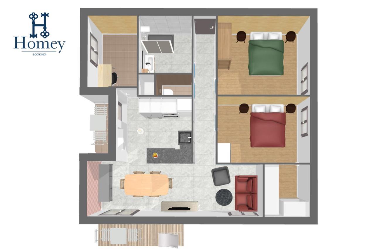 HOMEY MONTAIGNE - New - A 1 min à pied du LAC D'ANNECY - 2 Balcons privés - Appartement avec 2 chambres - Stationnement gratuit toute l'année sauf en été - juin à août Exterior foto